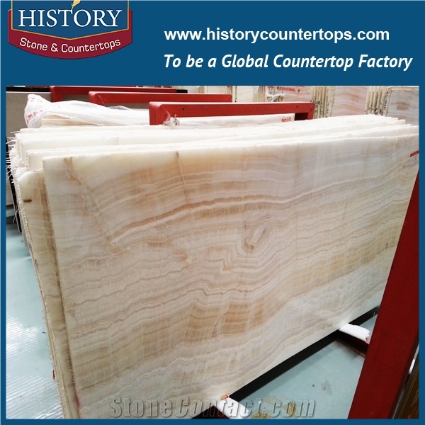Historystone Natural Onyx Tiles & Slabs, Onyx French Pattern, Wall/Floor Covering