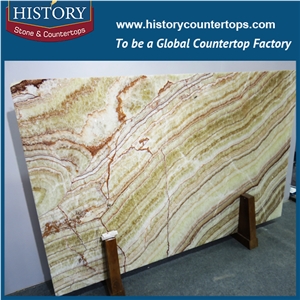 Historystone Natural Onyx Tiles & Slabs, Onyx French Pattern, Wall/Floor Covering