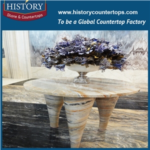 Historystone Onyx Slabs/Tiles, Wall/Floor Covering, Decrection the Building, Cut to Countertops