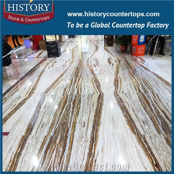 Historystone Onyx Slabs/Tiles, Wall/Floor Covering, Decrection the Building, Cut to Countertops