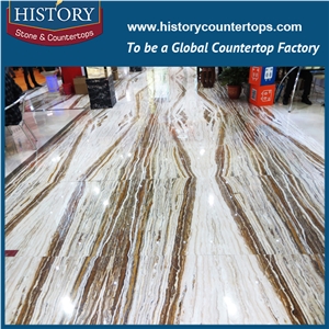 Historystone Onyx Slabs/Tiles, Wall/Floor Covering, Decrection the Building, Cut to Countertops