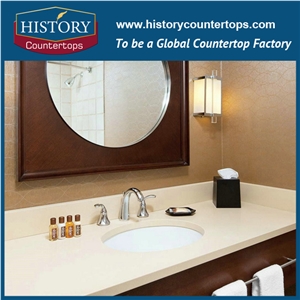 Historystone Quartz Stone Countertop, Bath Tops, Custom Countertops, Engineered Stone Bathroom Vanity Tops