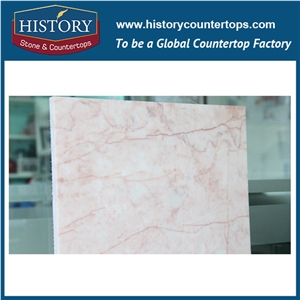 Historystone Rose Milk Price Of Per Square Meter Polished Surface Finished Marble Tiles & Slabs for Wall and Floor,Priject Hotel/Apartment/Villa.