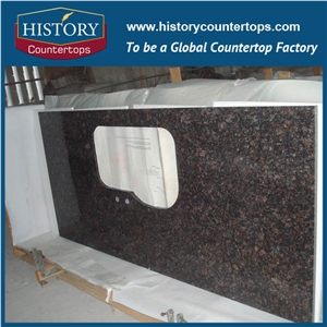 Historystone Tan Brown Bathroom Countertop,Granite Bathroom Vanity Top ,Brown Granite Custom Vanity Top