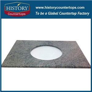 Historystone Verde Maritaca Bathroom Countertops