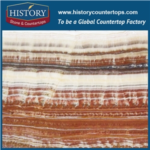 Historystone Wood Onyx Slabs & Tiles, Floor/Wall Covering, Onyx French Pattern