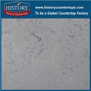 Hot on Salecalacatta Grey Man Made Nq5067 Grey Soild Surface Quartz Stone Kitchen Countertops/Bench/Bar/Worktop Tops