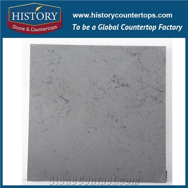 Hot on Salecalacatta Grey Man Made Nq5067 Grey Soild Surface Quartz Stone Kitchen Countertops/Bench/Bar/Worktop Tops