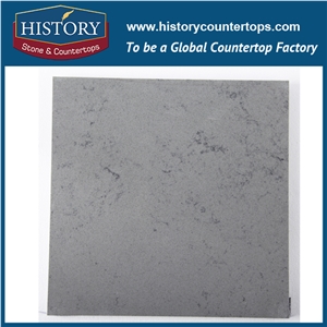 Hot on Salecalacatta Grey Man Made Nq5067 Grey Soild Surface Quartz Stone Kitchen Countertops/Bench/Bar/Worktop Tops