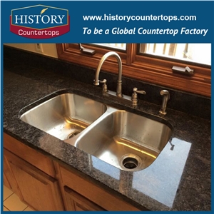 Hot Sale Custom Granite Stone,Great Quality Steel Grey Granite Countertops