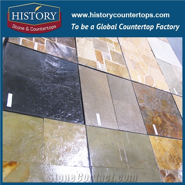 Irregular Rusty Slate Tile Mosaic 305x305mm Per Sheet
