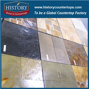 Irregular Rusty Slate Tile Mosaic 305x305mm Per Sheet
