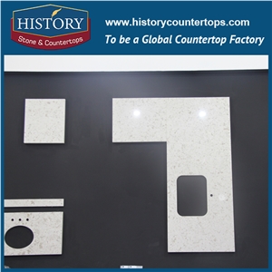 Manufacture Kitchen in Magnolia with High Polish Surface Luxury Granite Quartz Stone Tile and Slab for Countertops and Worktops.