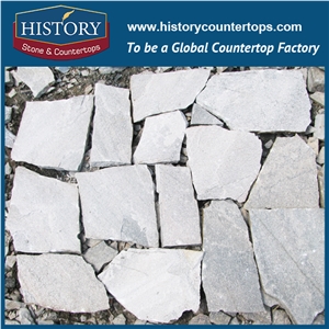 Natural Surface Black Flagstone, Irregular Pattern Decorative Floor Covering Stone, Wall Cladding Flagstone