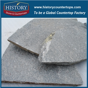 Natural Surface Black Flagstone, Irregular Pattern Decorative Floor Covering Stone, Wall Cladding Flagstone