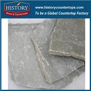 Natural Surface Black Flagstone, Irregular Pattern Decorative Floor Covering Stone, Wall Cladding Flagstone