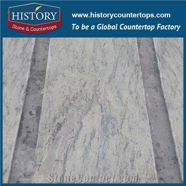 New River White Granite Slabs & Tiles Floor and Wall Covering, Countertops, Custom Counter Tops Dimensional Stone,Thunder White Granite,Stone Polished