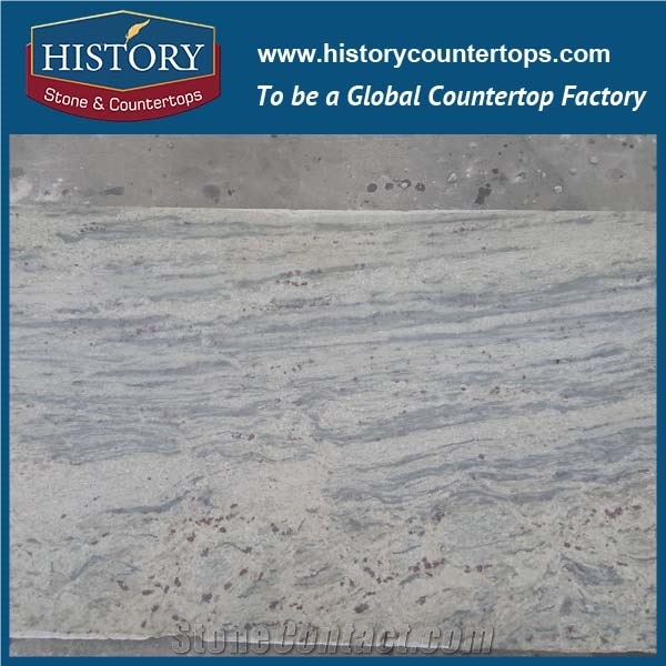 New River White Granite Slabs & Tiles Floor and Wall Covering, Countertops, Custom Counter Tops Dimensional Stone,Thunder White Granite,Stone Polished