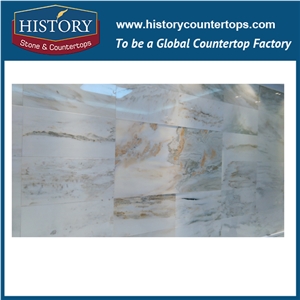 Polished Ocean Galaxy Marble Tile,Sichuan White Building Stone,Blue Sea Jade at Factory Price for Wall Decoration,Hotel Project