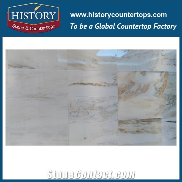 Polished Ocean Galaxy Marble Tile,Sichuan White Building Stone,Blue Sea Jade at Factory Price for Wall Decoration,Hotel Project