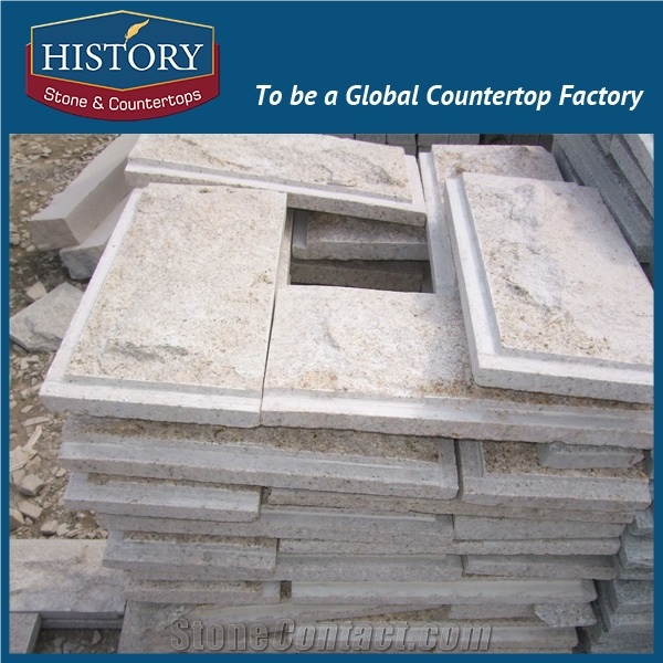 Resistance and Durability Flexible Natural New Grey Granite G603 Decorative Exterior Wall Covering Mushroom