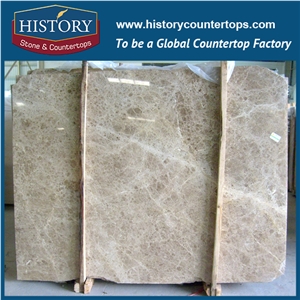 Spain Popular Building Material Emperador Light Marble Slabs and Tiles Suitable for Kitchen Countertops, Bathroom Vanity Tops, Wall and Floor Covering
