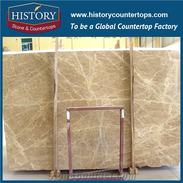 Spain Popular Building Material Emperador Light Marble Slabs and Tiles Suitable for Kitchen Countertops, Bathroom Vanity Tops, Wall and Floor Covering