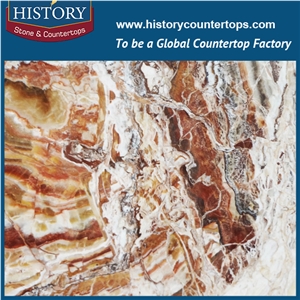 Tiger Onyx,Wooden Onyx Slabs,Yellow Onyx Floor Covering Tiles, Walling Tiles
