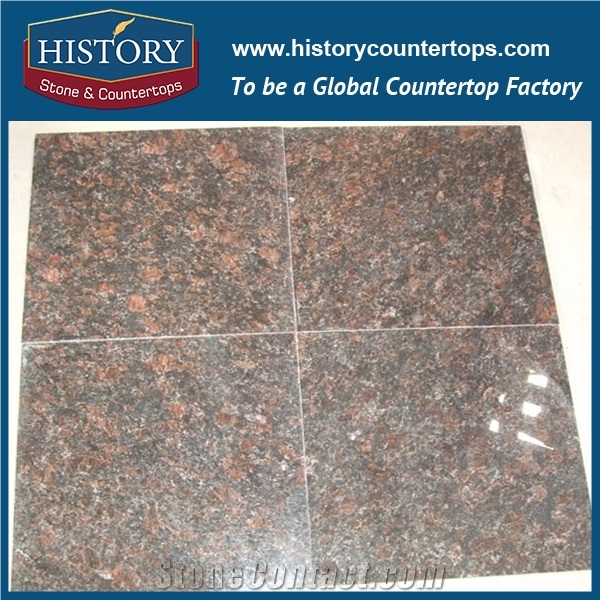 Top Selling Brown Color Granite Tan Brown Natural Slabs for Kitchen Countetops Vanity Tops Granite Tile for Wall Floor Covering