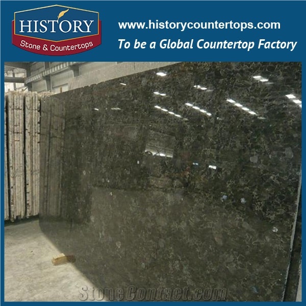 Volga Blue Granite with Flamed and Polished Finished Surface Solid Surface Stone for Skirting and Wall Cladding Flooring
