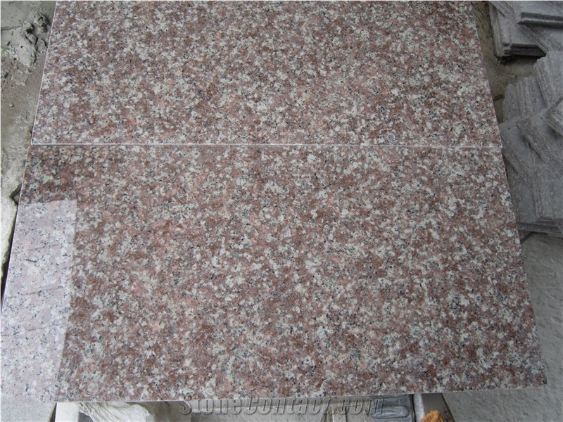 G687 Granite / China Red Polished Granite Tiles & Slabs Floor