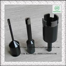Diamond Core Drill Bit, Crown Drill Bit for Concrete and Granite