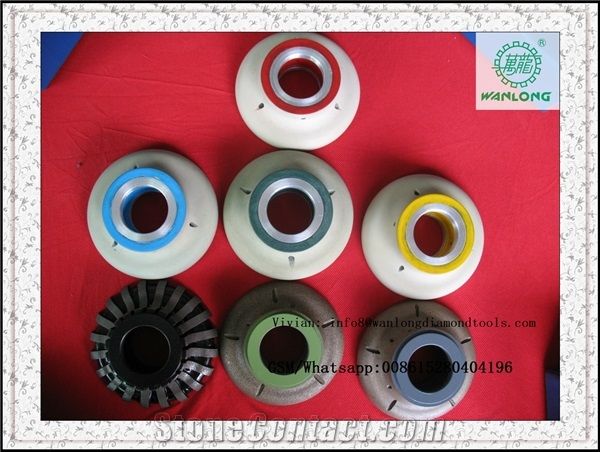 Wanlong Diamond Resin Profiling Wheel for Granite and Marble