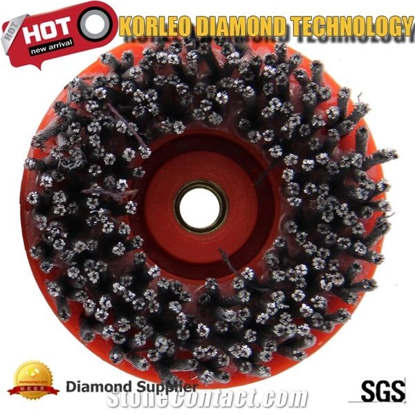 Steel Wire Round Antique Abrasive Brushes,Stone Brushes,Stone Tools