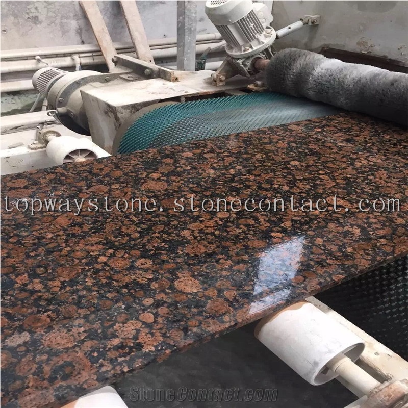 Baltic Brown ,Coffe Diamond,Marron Baltico with Polished Surface