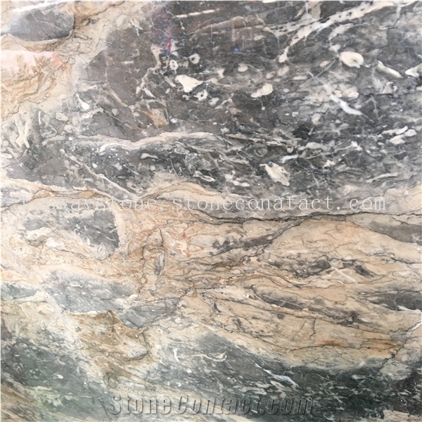 Yellow Marble Slab,Mocha Gold,Polished Tiles