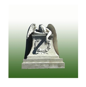 Angel, G655 White Granite Memorials