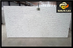 Carrara Quartz Stone Slab& Tiles,New Design Quartz Stone ,China Solid Surface