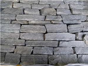 China Black Loose Stone, Black Quartzite Loose Stone