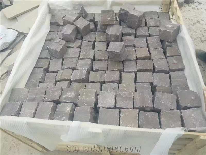 China Cheap Sandstone Customized Cubestone