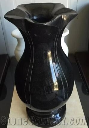 China Nature Stone Hand Made Cheap Headstone Vase