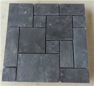 Hebei Quartizte French Pattern Mosaic Mesh Tiles 305*305cm