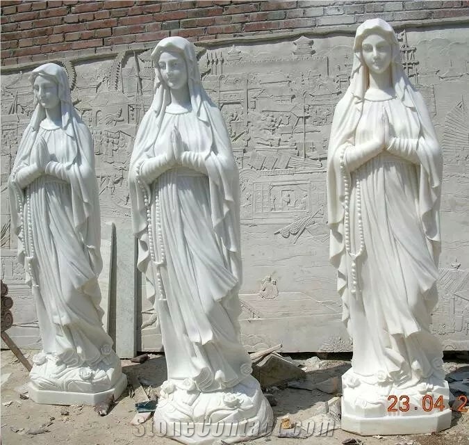 Madonna Mary Sculpture Statue Western Style Human Sculpture