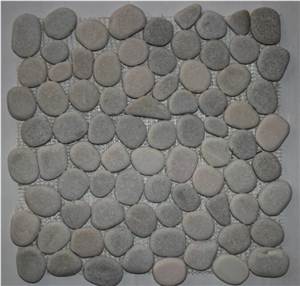 Natural Stone Floor Tile Composited Polished Slate Mosaic, Light Colors Mosaic Natural Stone Floor Tile Composited Polished Slate Mosaic, Light Colors Mosaic