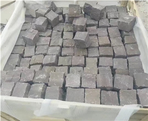 Sandstone Cube Stone&Pavers with Different Colors/Sandstone Paving Sets/Natural Stone Courtyard Road Pavers/Sandstone Cobble Stone