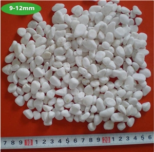 Snow White Gravels for Landscaping