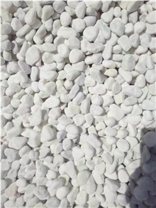 Snow White Pebble Stone Manufacturer