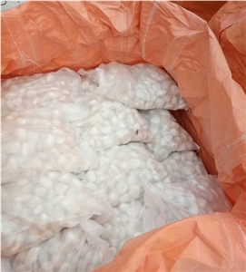 Snow White Pebbles,Pebbles Stones,White Pebbles, Snow White Pebbles for Garden , Home Decoration Pebbles ,Crusher Stones, Garden Land,