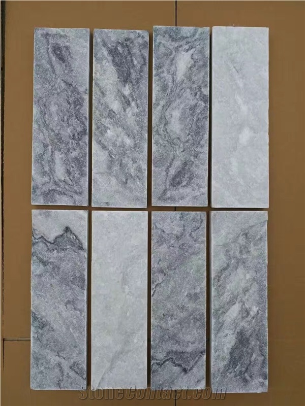 Split Face Multicolor Quartzite Mushroom Stone for Walling Cladding
