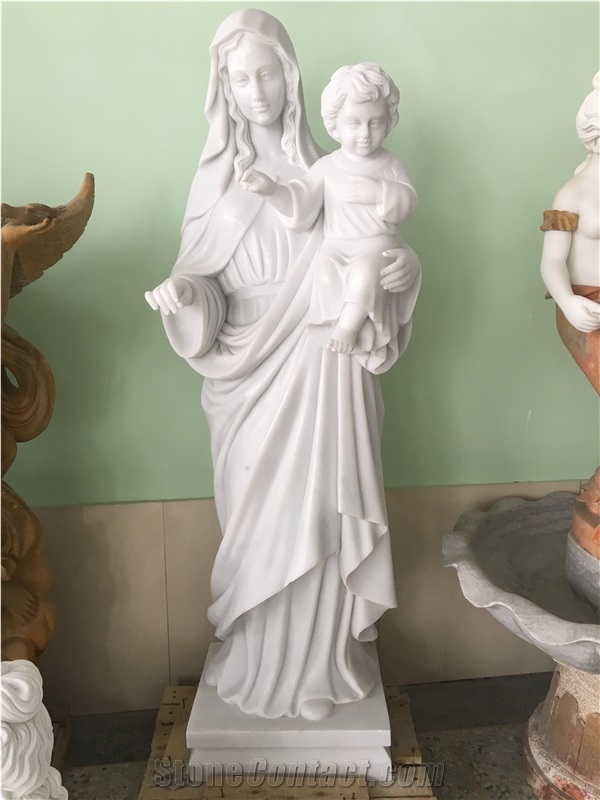 White Marble Carving,Western Human Sculpture